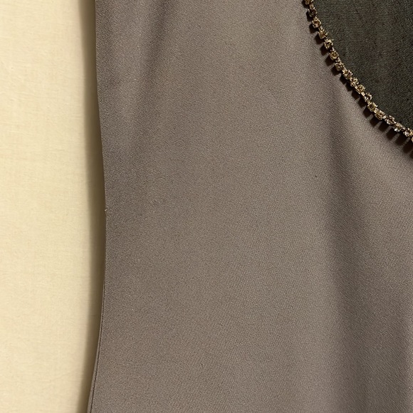 DAVE & JOHNNY Formal Dress, Gray, Size 12 - Picture 7 of 8